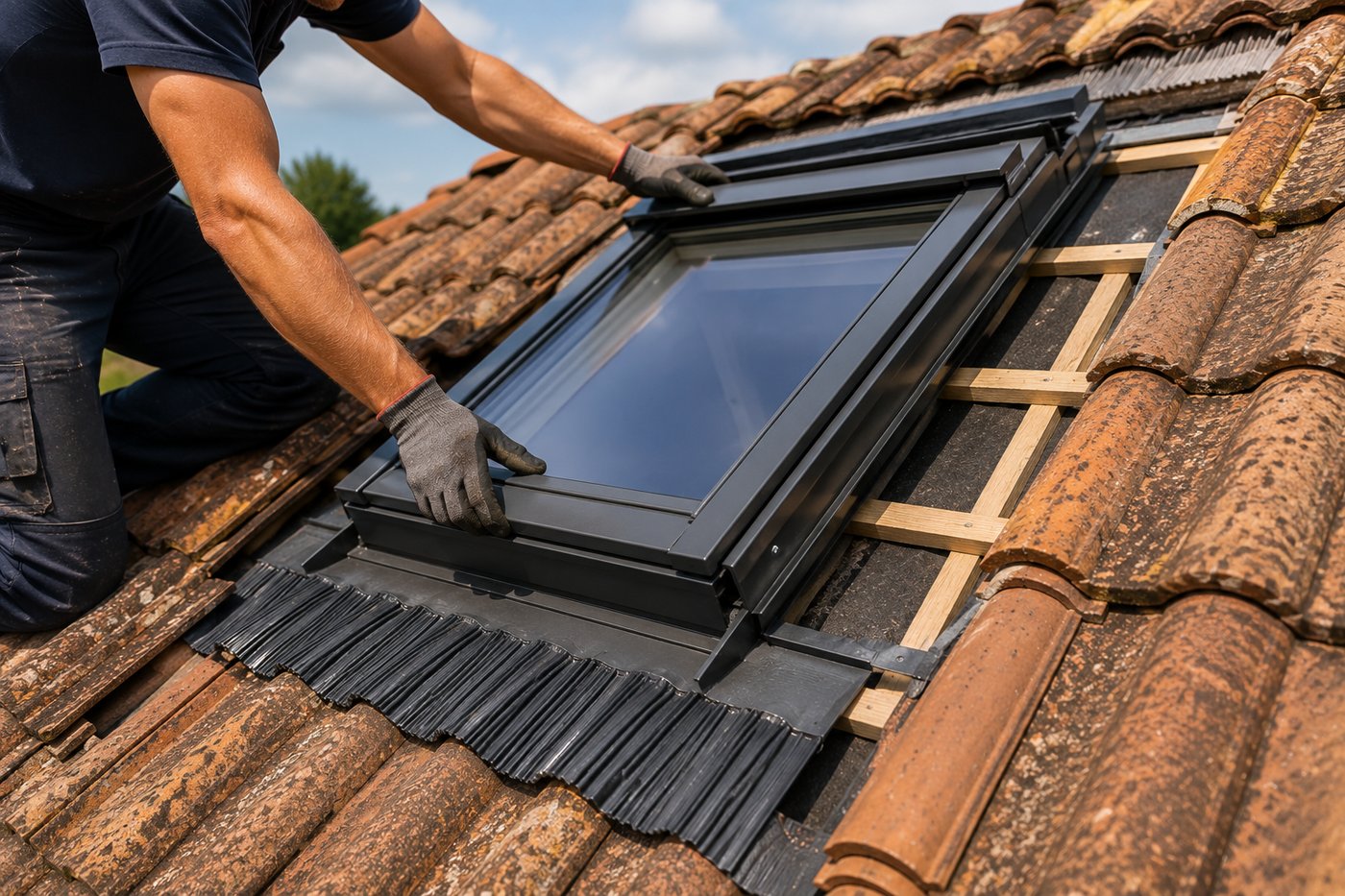 Installation et remplacement de Velux — Couvreur Père & Fils, couvreur dans le Tarn